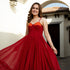 Pomelo Georgette Long Dress
